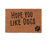 relaxdays tapis de coco brun 40,0 x 60,0 cm