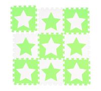 Relaxdays Tapis de jeu Étoiles 9 pièces de puzzle