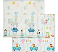 relaxdays Tapis de jeu pliable avec animaux