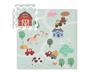 Relaxdays Tapis de jeu sur le thème de la ferme