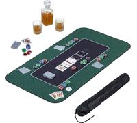 relaxdays Tapis de poker 120x60