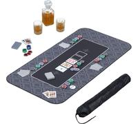 relaxdays Tapis de poker 120x60
