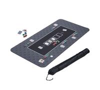 Relaxdays Tapis de poker 180 x 90 cm