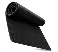 Relaxdays tapis de protection de sol appareils de fitness 180 x 60 cm antidérapant insonorisant PVC noir