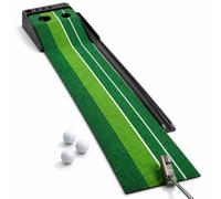Relaxdays Tapis de putting, retour automatique