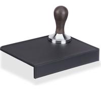 relaxdays Tapis de tamper avec protection des bords