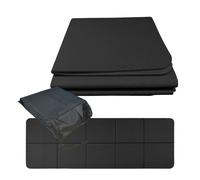 Relaxdays Tapis de yoga pliable 6 mm