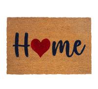 Relaxdays Tapis d'entrée Coco, 60×40 cm, antidérapant, Multicolore