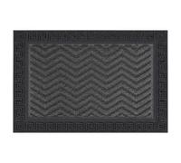 Relaxdays Tapis d'entrée polypropylène rainuré