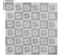relaxdays Tapis puzzle ABC et chiffres