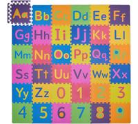 relaxdays Tapis puzzle ABC et chiffres