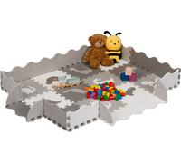 relaxdays Tapis puzzle dinosaure avec rebord