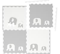 relaxdays Tapis puzzle éléphants