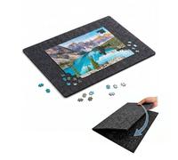Relaxdays Tapis puzzle feutre pliable