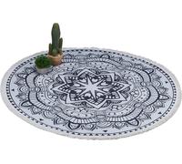 relaxdays Tapis rond au design mandala
