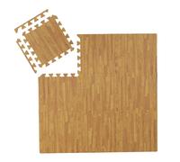 Relaxdays Tapis sol effet bois en lot de 27