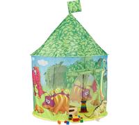 relaxdays Tente de jeu dinosaure verte