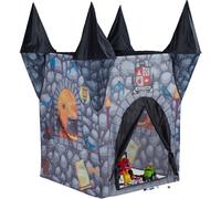 relaxdays Tente de jeu Enfants Château hanté