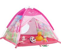 relaxdays Tente de jeu fille rose avec fée