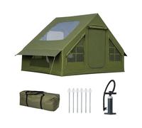 Relaxdays Tente gonflable 5-6 personnes
