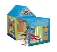 Relaxdays Tente pour enfants en forme de garage 109 x 146 x 75 cm intérieur et extérieur Multicolore