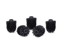 Relaxdays Tête de rechange brosse WC lot de 10