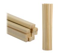 Relaxdays Tiges de bambou 30 cm lot de 200