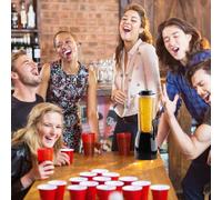 Relaxdays Tireuse à bière avec 50 gobelets