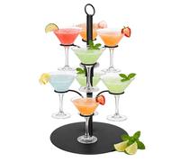Relaxdays Tour boissons pour 8 verres