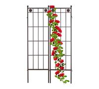 Relaxdays Treillis de jardin métal lot de 2