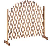 relaxdays Treillis en bois extensible