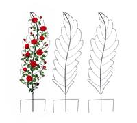 Relaxdays Treillis en feuille, lot de 3