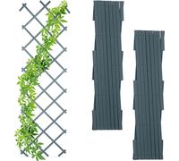 relaxdays Treillis extensible, lot de 3