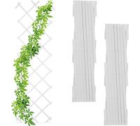 relaxdays Treillis extensible, set de 3, 180 cm