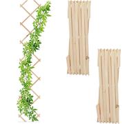 relaxdays Treillis extensible, set de 3 pièces