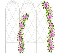 relaxdays Treillis métalliques, set de 3