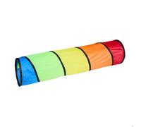 Relaxdays Tunnel de jeu pour enfants, 180 x Ø 46 cm, système pop-up, pour parcours motricité, polyester, coloré