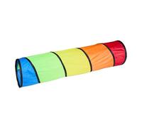 Relaxdays Tunnel de Jeu pour Enfants, 180 x Ø 46 cm, système Pop-up, pour Parcours motricité, Polyester, coloré