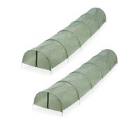 relaxdays Tunnel en plastique PE Set 2,9 m