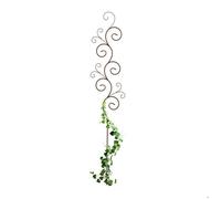 Relaxdays Tuteur à plantes treillis en métal support non fixe H x L : 160 x 30 cm pour le jardin marron