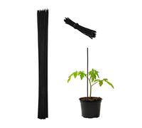 relaxdays Set de 50 tuteurs pour plantes 60 cm