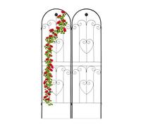 Tuteur tomate support de jardin treillis à tomates 2 pièces fer robuste 180 cm