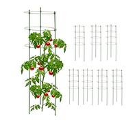relaxdays Support pour plantes grimpantes 90 cm Set de 8 pièces