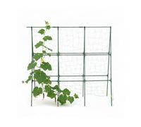 Relaxdays Tuteur pour concombres, Forme en A, H x L : 114 x 135 cm, Vert