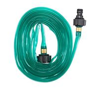 Relaxdays Tuyau d’arrosage, système d’Irrigation Plat, Longueur : 5 m, arrosage Uniforme, prêt pour raccordement, Vert