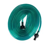 Relaxdays Tuyau d’arrosage, système plat d’irrigation, pour jardin, vert | 15 mètres, avec trous, prêt au raccordement
