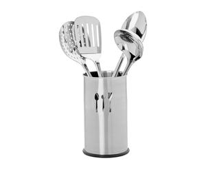 Relaxdays Ustensiles de cuisine set de 4 en inox