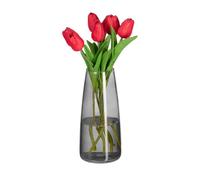 Relaxdays Vase décoratif en verre