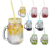 relaxdays Verres à boire 400,0 ml, 8 pcs.
