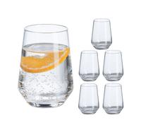 Relaxdays Verres à eau en lot de 6